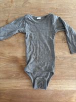 Engel Baby Body Gr. 86/92 Wolle/Seide braun