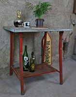 Beistelltisch, Pflanzentisch, Klapptisch, Werktisch