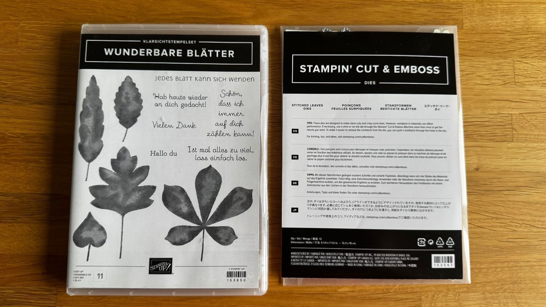 Stampin' up! Stempel: Stampin Up / Wunderbare Blätter / A – Gebraucht aus Neukirch (Egnach) von muolen