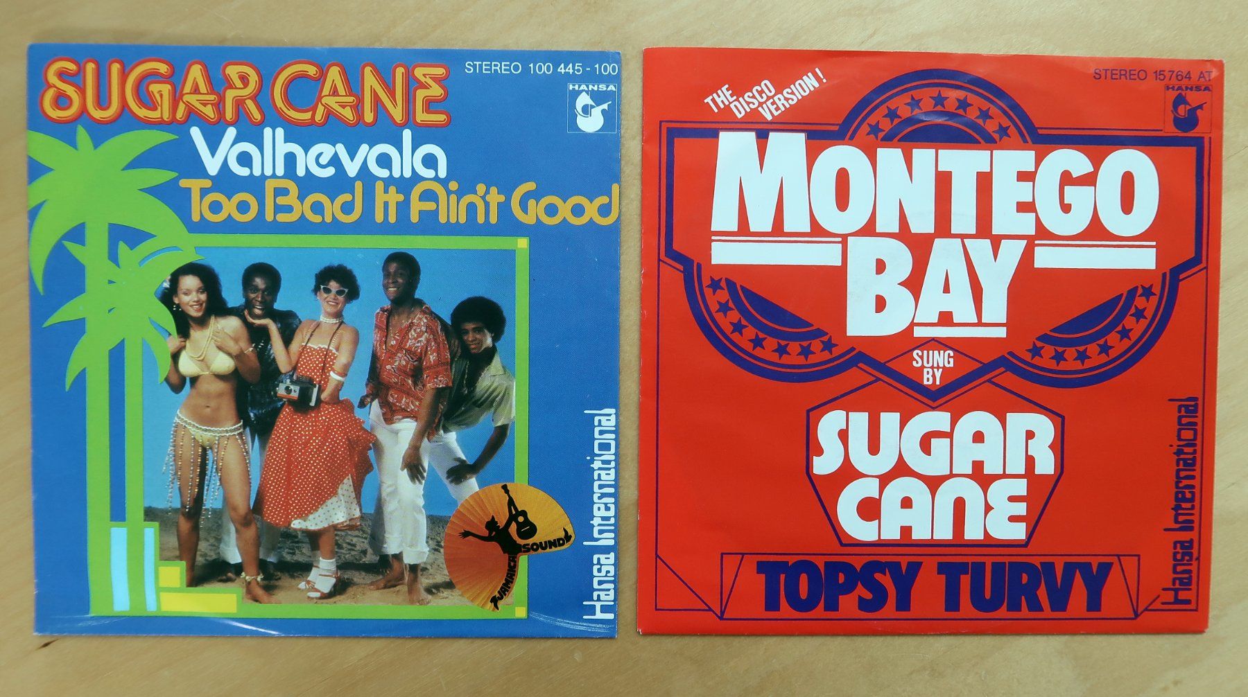 Dischi in vinile: SUGAR CANE - 2 VINYL SINGLES (VG) – Usato da Hedingen venduto da Studers