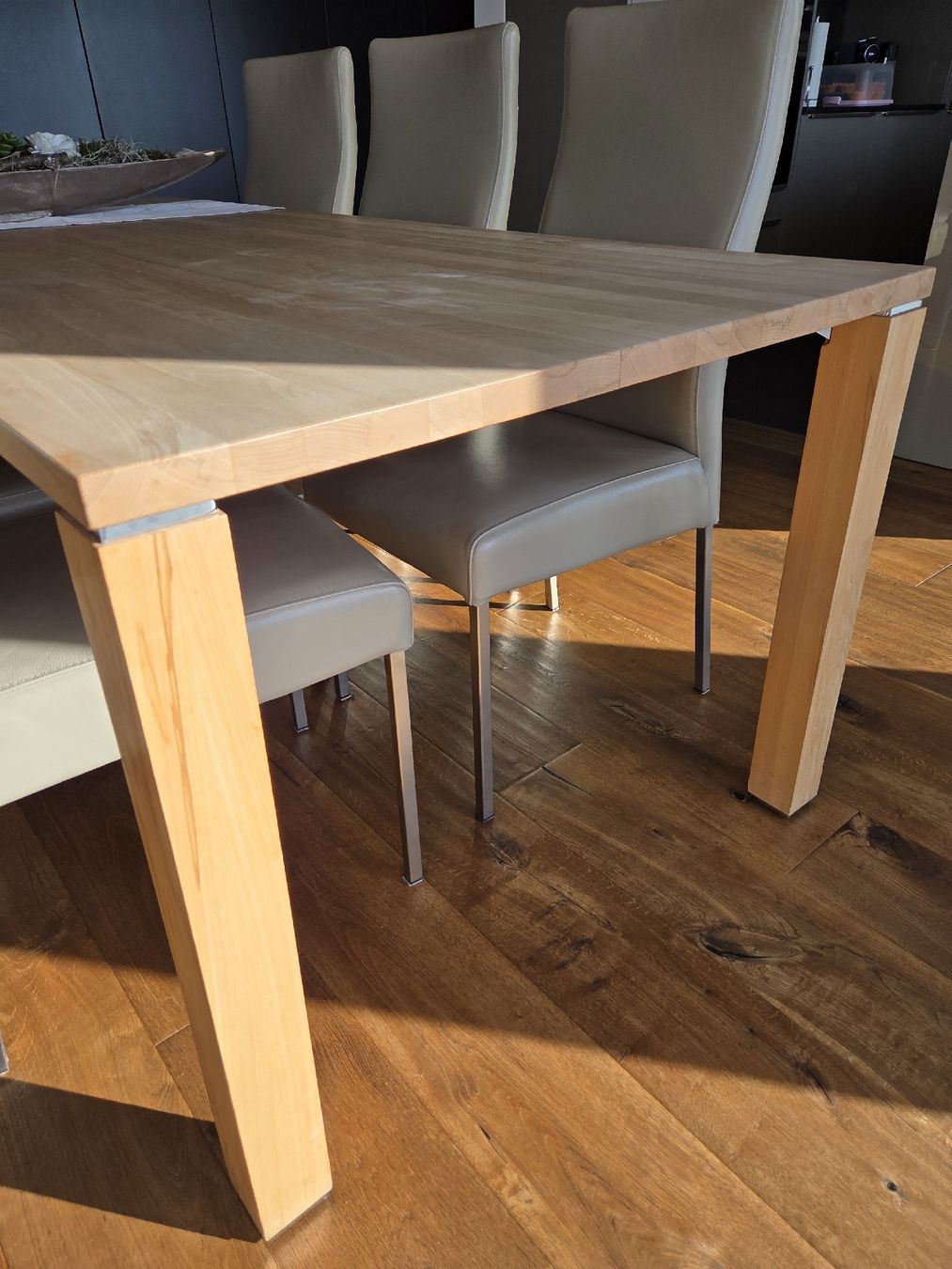 Pfister Tischset: Holztisch mit 6 Stühlen, Top Zustand, Muss abgeholt! – Gebraucht aus Anglikon von Absoluteup 3