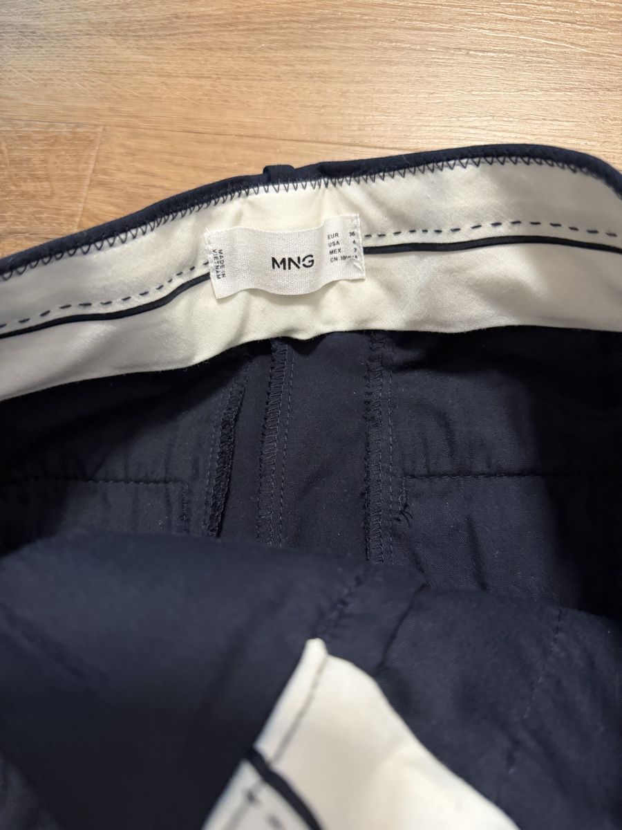 Mango Hosen: Mango Anzughose, dunkelblau, Gr. 36 - Top Zustand! – Gebraucht aus Bassersdorf von Sandy456 4