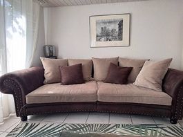 Grosszügiges Chesterfield Big-Sofa von XXXLutz sehr gepflegt