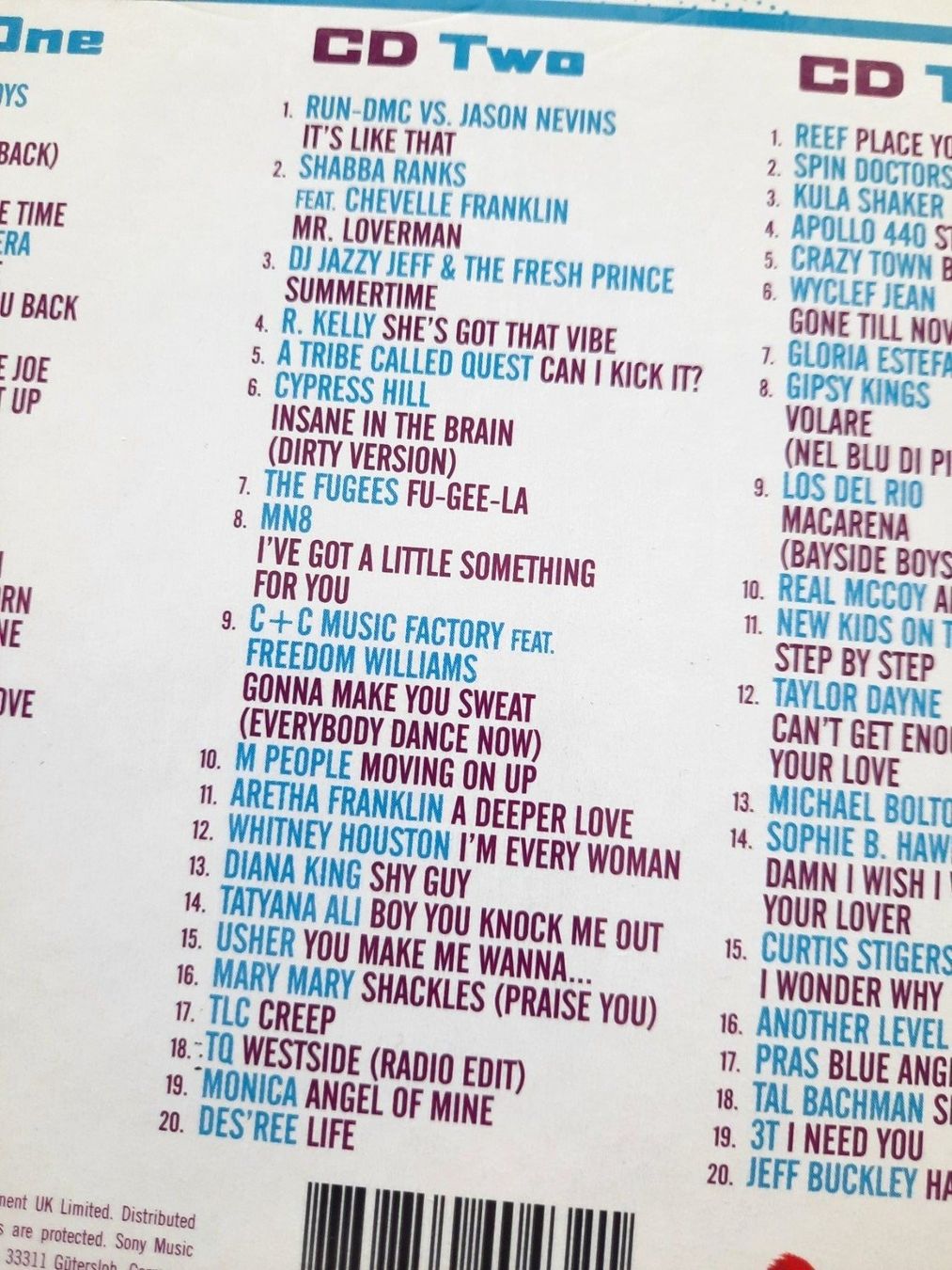 CDs: Cds The 90s Classics 3 Cds – Gebraucht aus Pully von bro_n52j 3