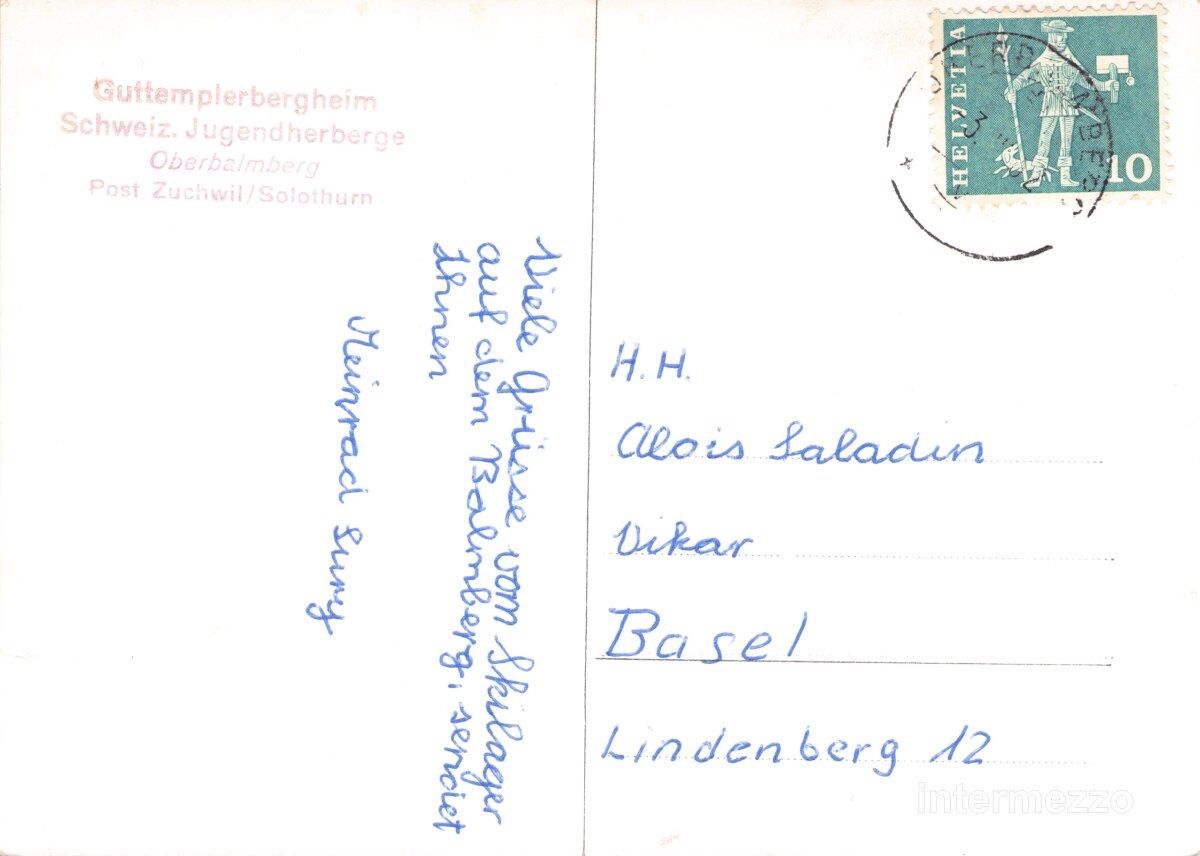 Cartes postales: Balmberg Oberbalmberg SO // Guttempler Bergheim – D'occasion à Basel par intermezzo12 1