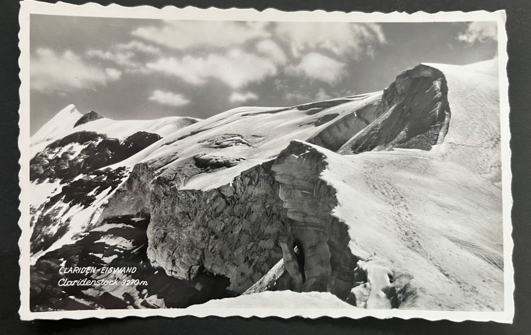 Cartes postales: CLARIDEN Eiswand/ Claridenstock, ca. 1950 – D'occasion à Ostermundigen par DaxKarten-75