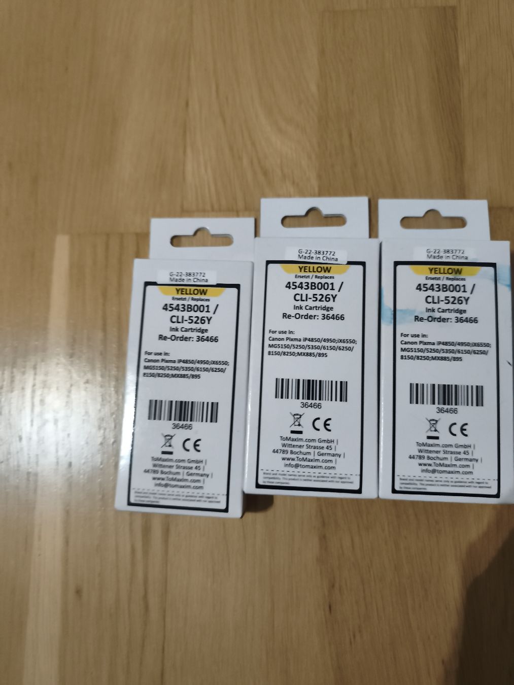 Pixma Cartucce per stampanti & toner: Druckerpatronen Set Canon Pixma 15 Stück – Usato da Bolligen venduto da TvG.1535 3