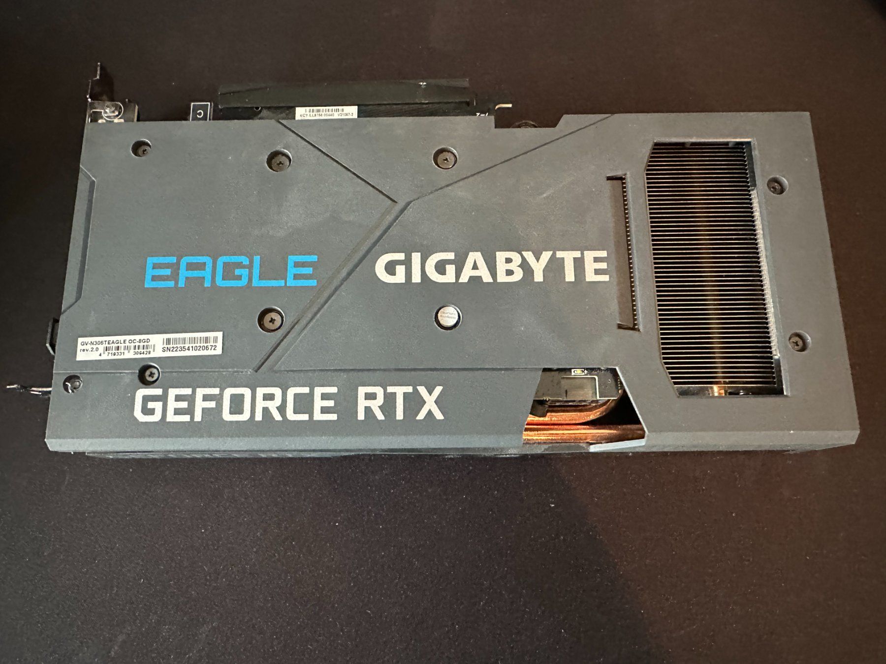 Nvidia Grafikkarten: NVIDIA - GIGABYTE GeForce RTX 3060 Ti EAGLE OC 8GB – Gebraucht aus Altendorf von 900600300 3
