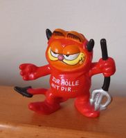Garfield Teufel Figur "zur Hölle mit dir" Rarität