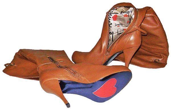 Scarpe da donna: Overknee Luichiny Gr. 36  in braun – Nuovo e nell'imballaggio originale da Horn venduto da thatlooksgood 6