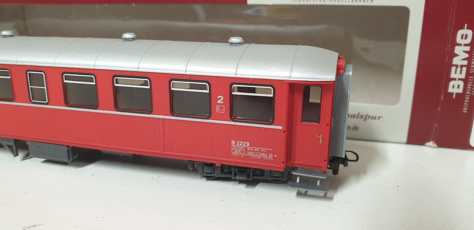 Bemo Modellini di ferrovie: Bemo RhB Spitzenverkehrswagen  3260 149 – Nuovo (secondo la descrizione) da Geroldswil venduto da TopTrain54 7