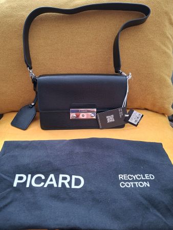 Sac à bandoulière Picard noir femme neuf avec étiquette