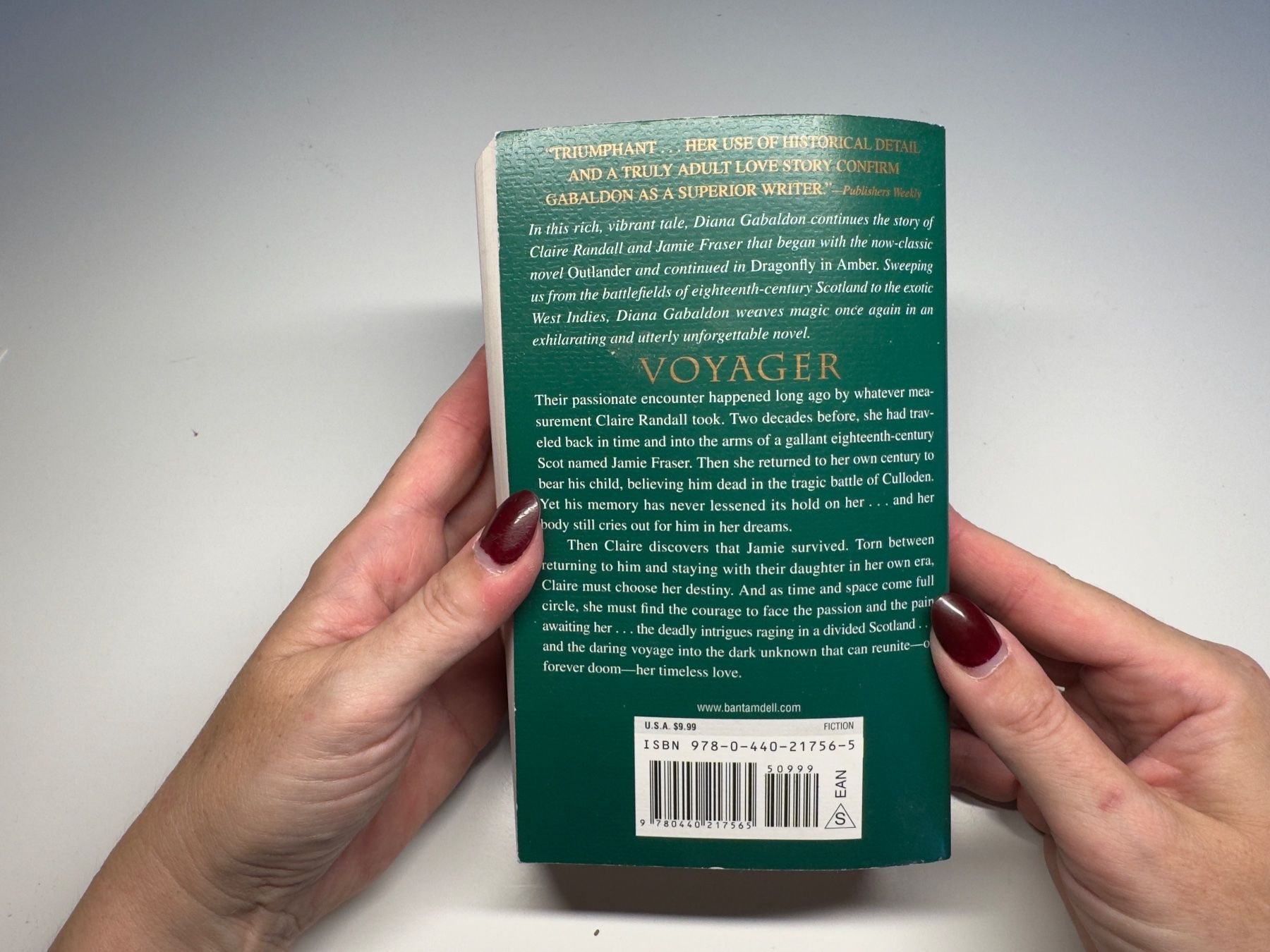 Bücher: NOVEL: Diana Gabaldon, Voyager – Gebraucht aus Grosswangen von English_books 9