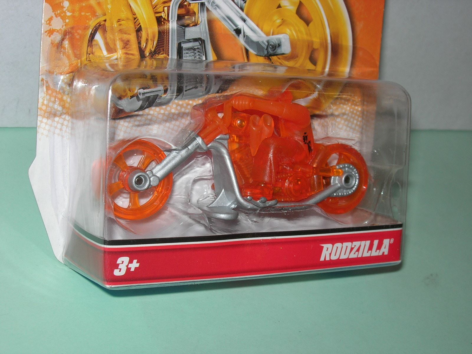 Hot Wheels Giocattoli: RODZILLA - Speed Cycles orange * Hot Wheels – Nuovo e nell'imballaggio originale da Hornussen venduto da Corvette- 1