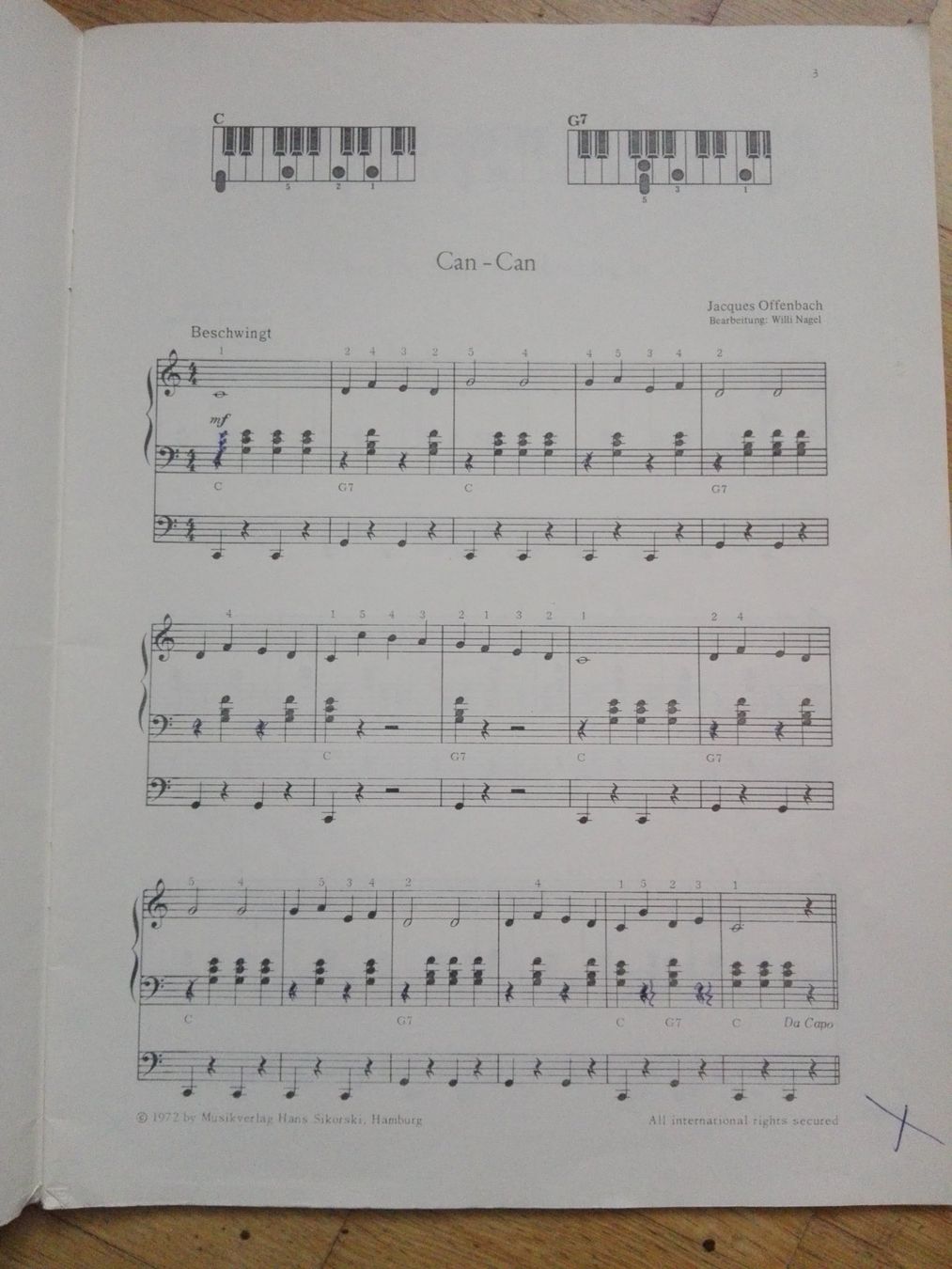 Livres: Orgel Studio - Erstes Spiel auf der Orgel (Heft 1 + 2) ©1972 – D'occasion à St.Gallen par elk2022 5
