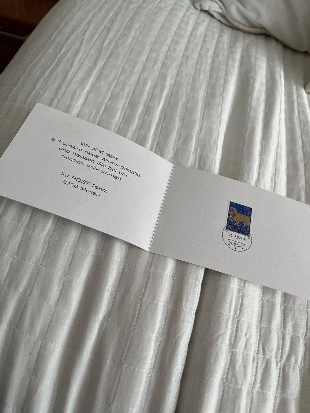 Tous les timbres: Post Briefmarke Meilen – Neuf avec emballage d'origine à Zürich par engebrunau 2