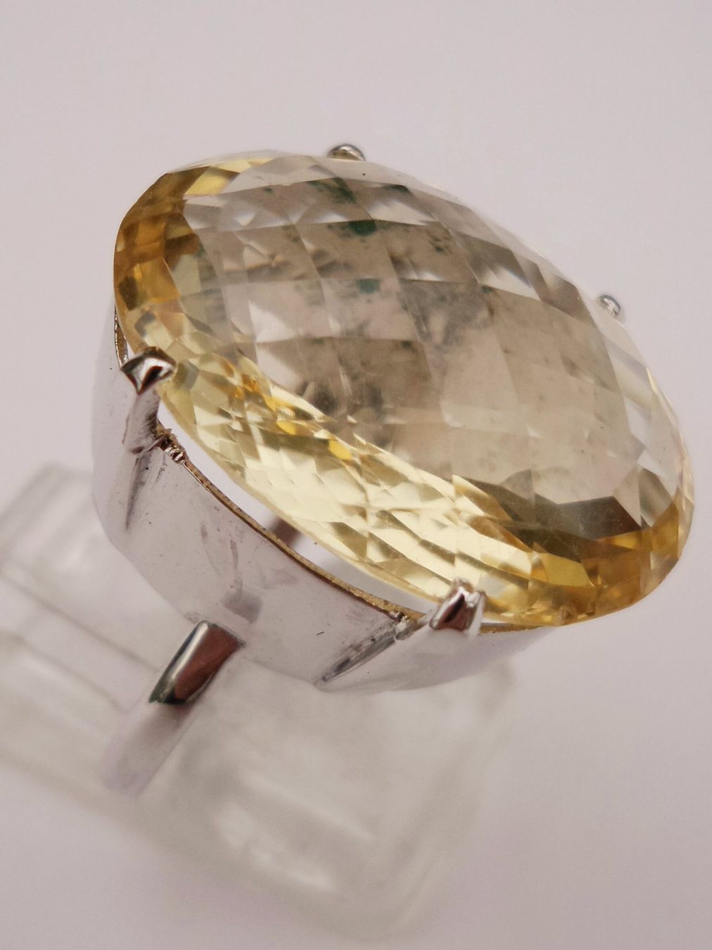 Ringe: Citrin Solitaire Ring – Neu (gemäss Beschreibung) aus Zürich von Benedikt21 2