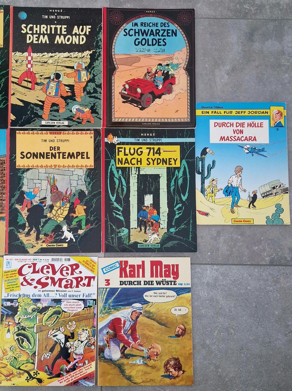 Comics: 13 x Comics Tim & Struppi / Clever & Smart / Lucky Luke ... – Gebraucht aus Alosen von mangan 1