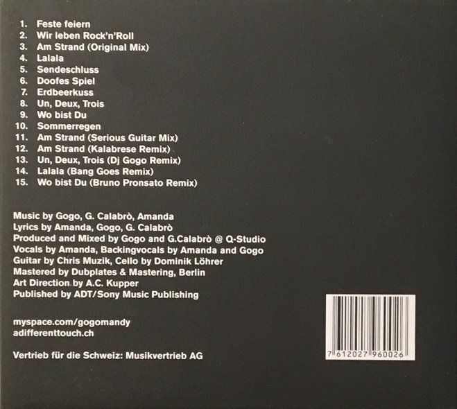 CD: Gogomandy – Lalala – Usato da Grüningen venduto da azulgris 1