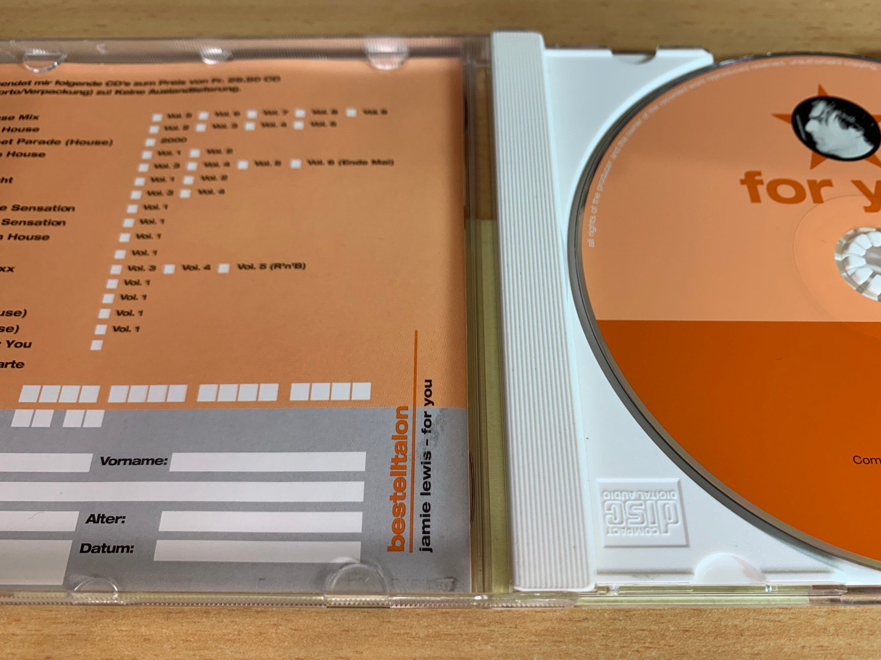 CDs: Jamie Lewis – For You – Gebraucht aus Rikon im Tösstal von Alpenmutz 2