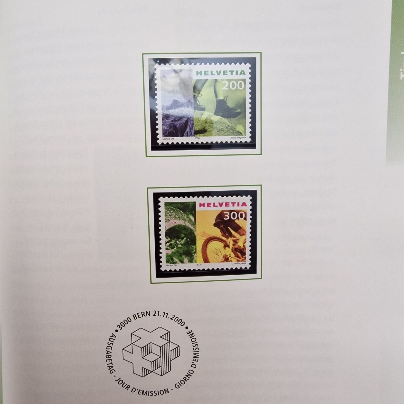Tutti i francobolli: Jahrbuch 2000 postfrisch - Frankaturware - über 20% !! – Nuovo (secondo la descrizione) da Aesch LU venduto da briefmarken.uray 5