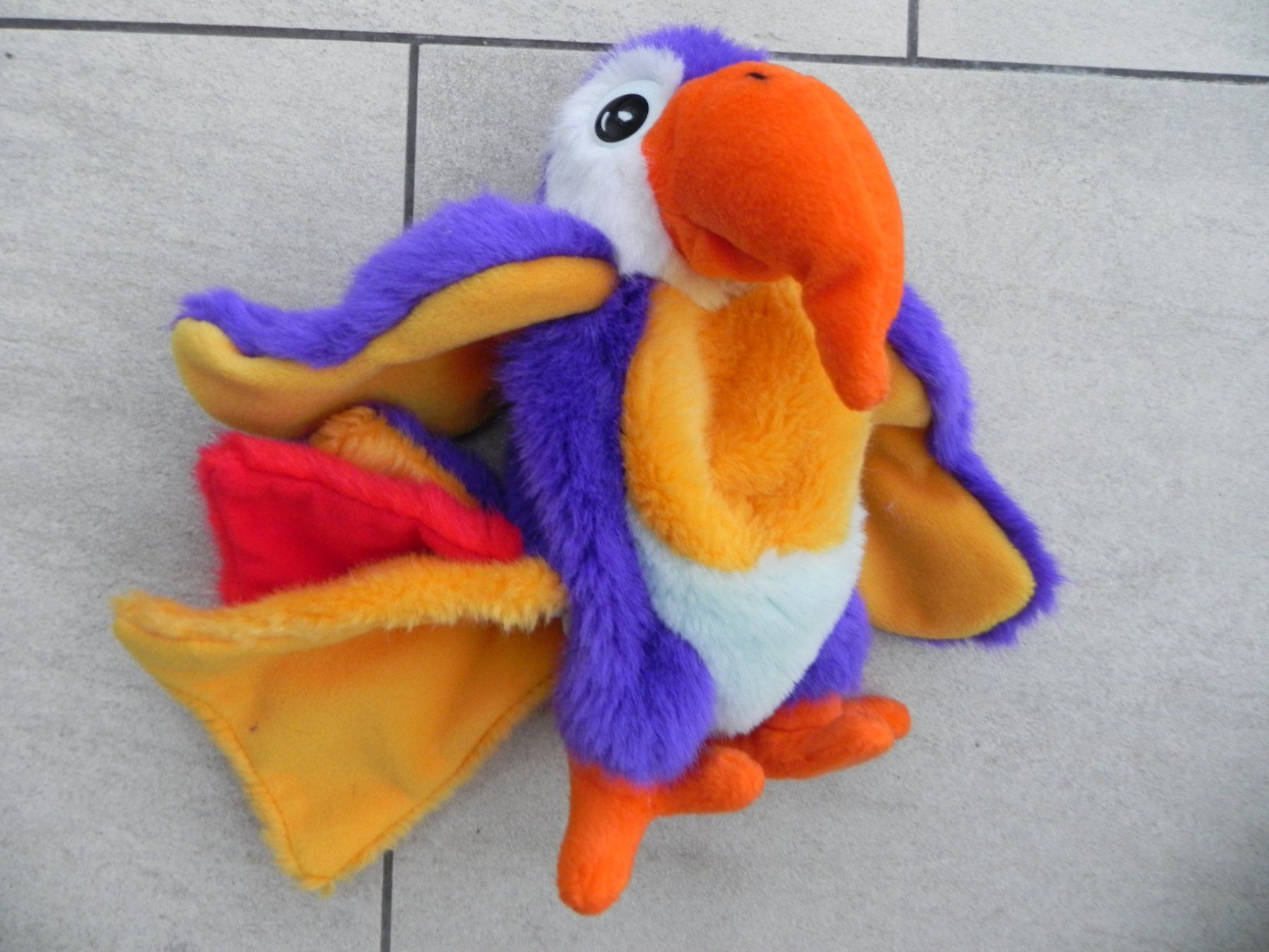 Bambole: Papagei Handpuppe Plüschtier – Usato da Stallikon venduto da pcerny16