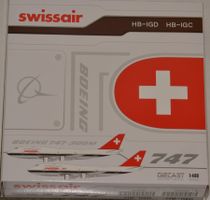 Modellflugzeug Swissair B747-300M, HB-IGC