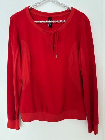 Marc Cain Sweatshirt, Gr.M, rot