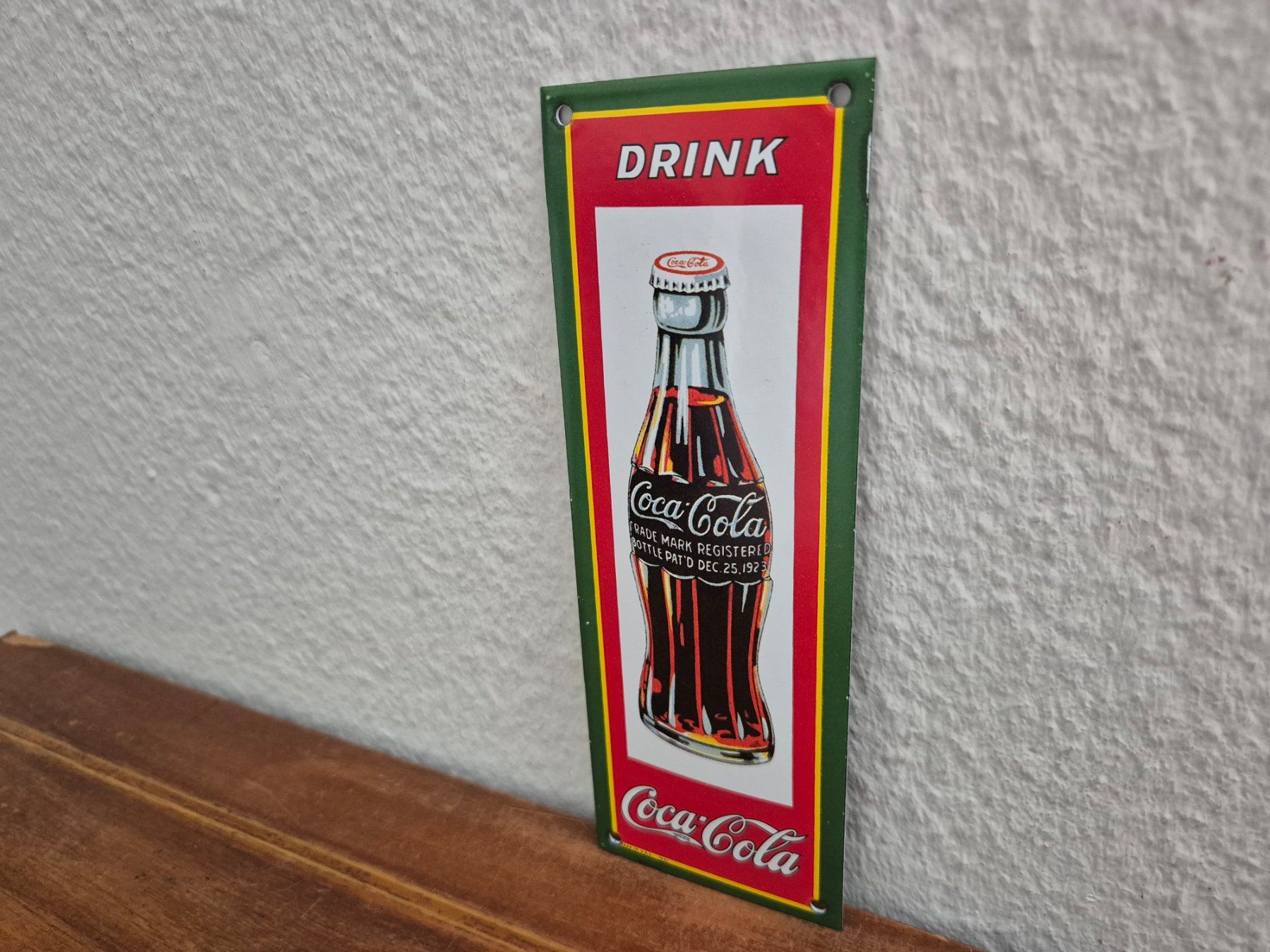 Coca-Cola Insegne: Emailschild Coca Cola Flasche Logo Kneipe Bar Emaille Schild – Nuovo (secondo la descrizione) da Schaffhausen venduto da pfanis09 4