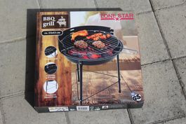 Standgrill  Lone Star® BBQ Rundgrill ca 33*43 cm