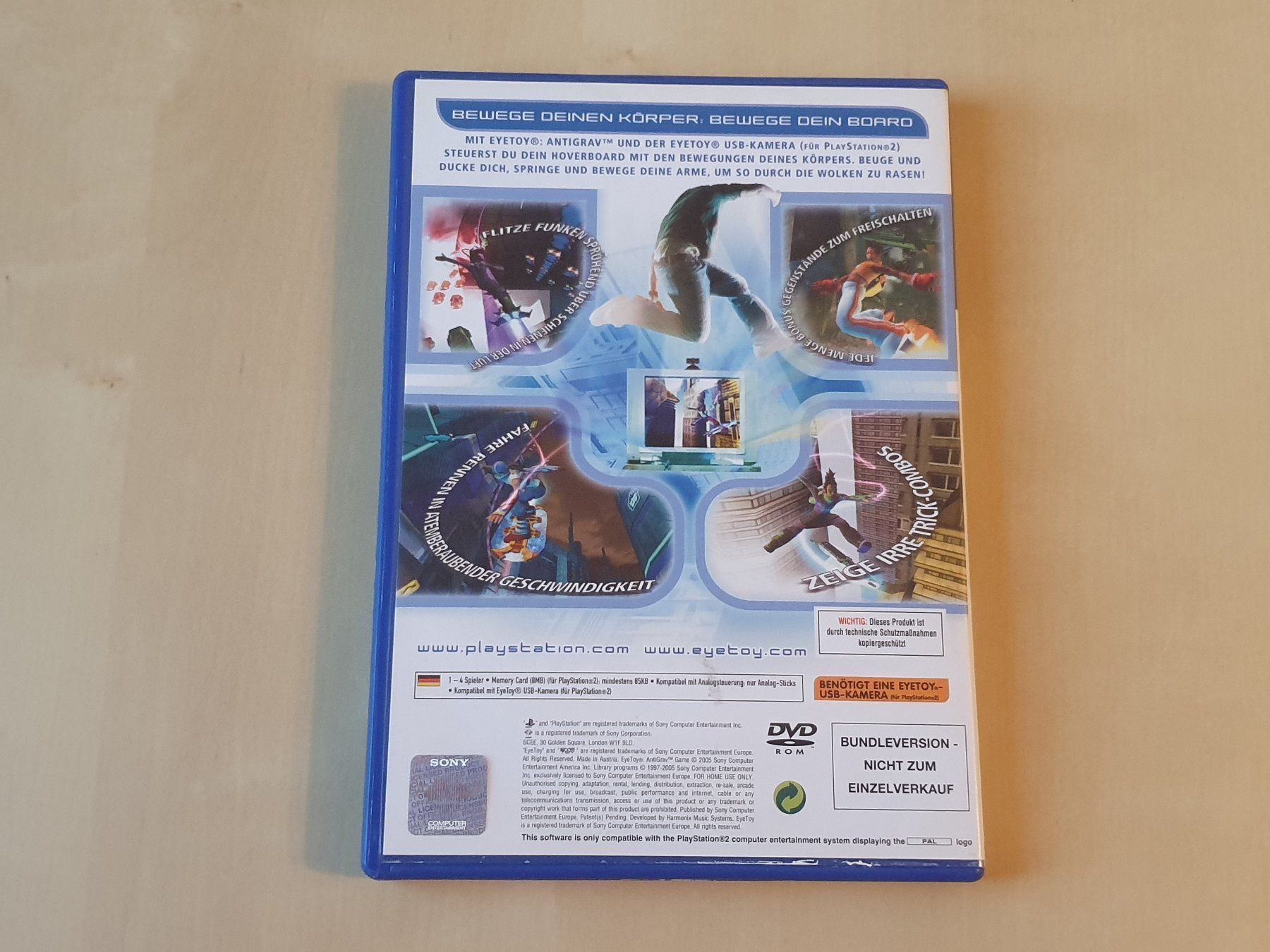 Sony Giochi: EyeToy AntiGrav – Usato da Stansstad venduto da collectorsshop 1