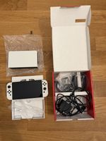 Nintendo Switch OLED weiss mit Zubehör komplett