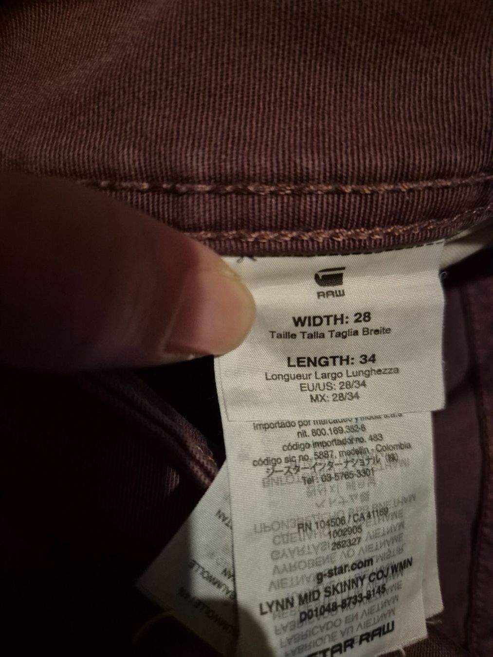 G-Star Jeans: G  Star Jeans Hose Gr 28 / 34 – Gebraucht aus Kaltenbach von rootwiis 2