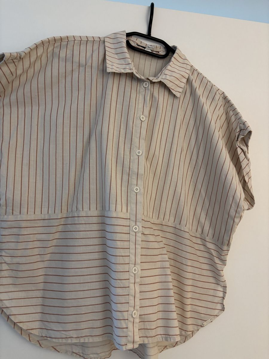 Blusen: Bluse QS gestreift Gr. 44 – Gebraucht aus Gwatt (Thun) von Bioethanol01