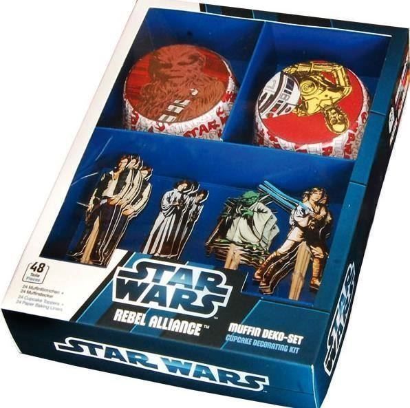 Teglie da forno: Star Wars Muffin Deko-Set Rebel Alliance – Nuovo e nell'imballaggio originale da Ennetbürgen venduto da open24shop