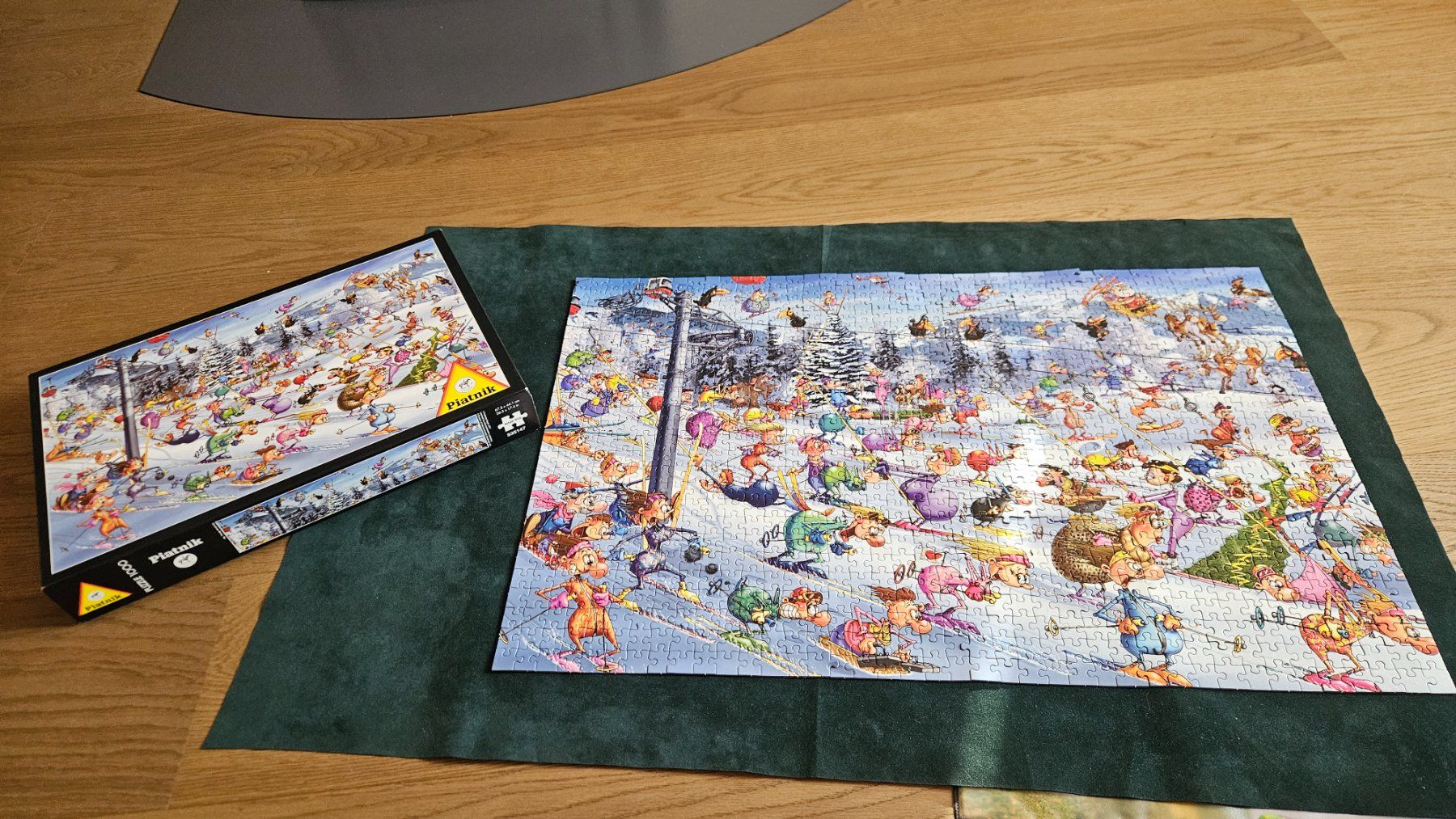 Puzzles: Puzzle Piatnik 1000 pezzi – Gebraucht aus Melano von H-Sara 1