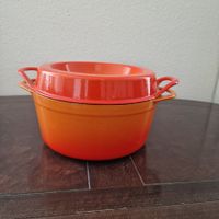 Le Creuset Doufeu Cousances Auflaufform mit Eisdeckel 22