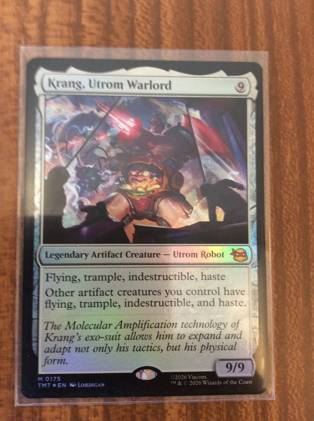 Magic The Gathering Carte collezionabili: MTG - Krang, Utrom Warlord x1 – Nuovo (secondo la descrizione) da Altdorf UR venduto da Spiel-Chreisel