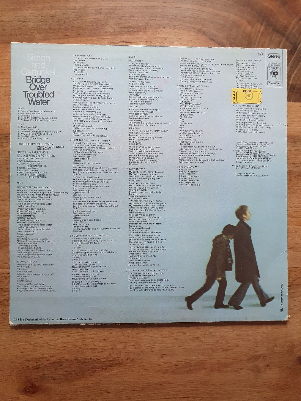 Schallplatten: Simon & Garfunkel - Bridge Over Troubled Water, Vinyl – Gebraucht aus Sirnach von dimitri1963 1