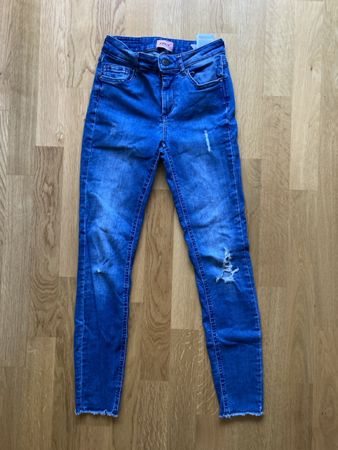 ragged high waist Jeans | ONLY * 32 Skinny
