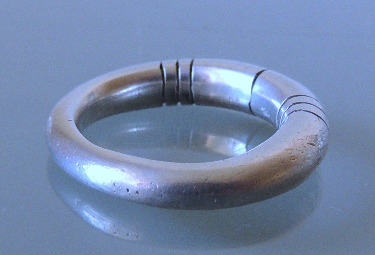 Anelli: Silber 800 Fingerring Gr. 56 – Usato da Waldenburg venduto da schaller707 2