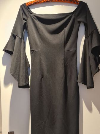 Festliches Damenkleid schwarz Gr. XS