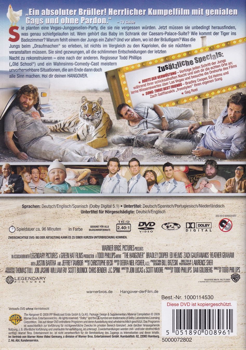 Tutti i DVDs: DVD ab Fr. 1.--, Hangover – Usato da Lausen venduto da Mondeo10628 1