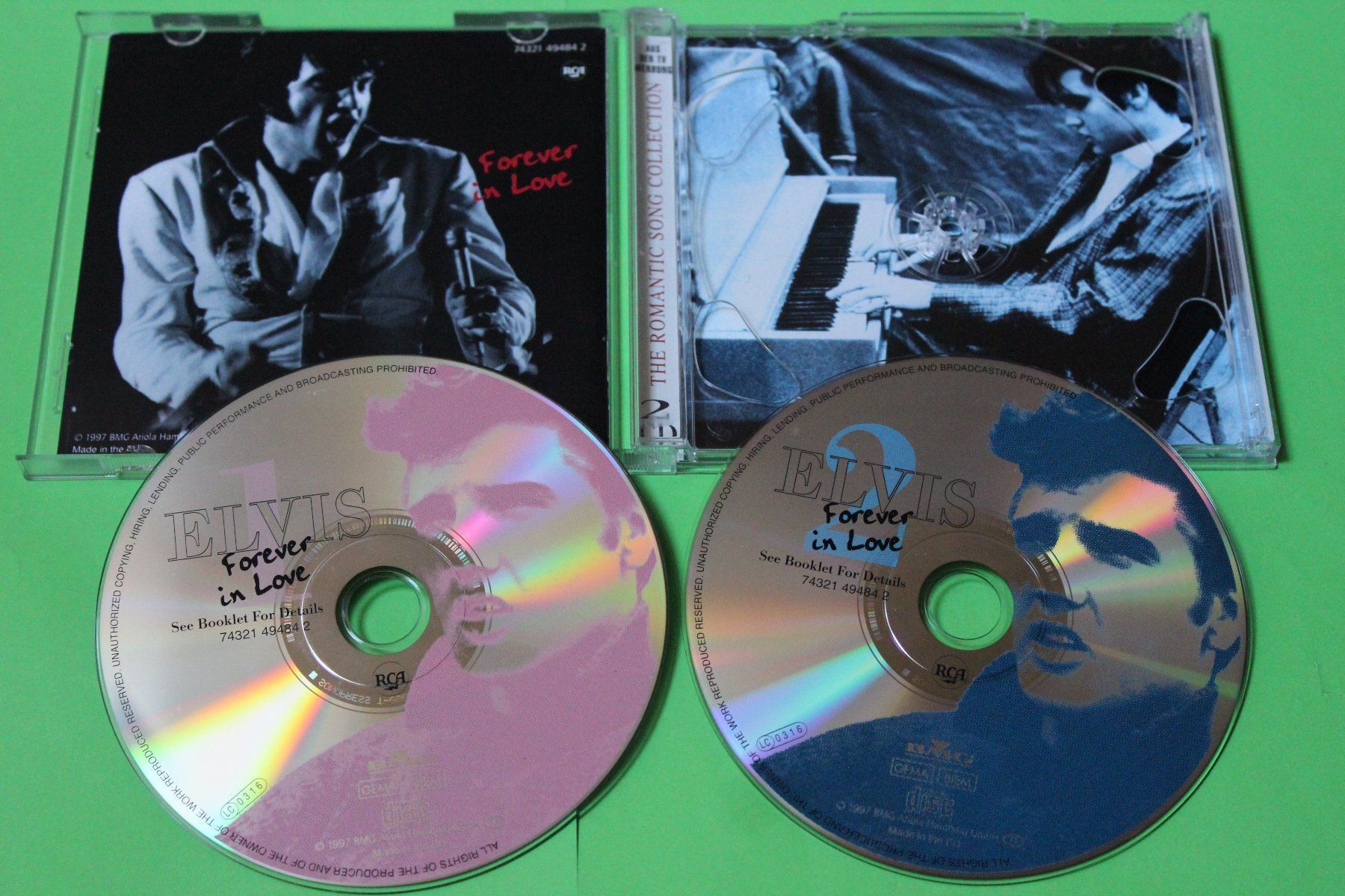CD: Elvis Presley - Forever in Love 2CDs 1997 – Usato da Tübach venduto da JamesStone 3