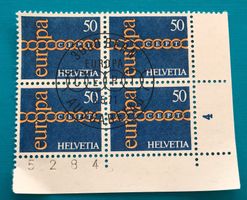 4 er Block Nr.497 mit Vollstempel Bern