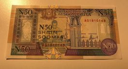 Somalia, 50 Soomaali, 1991, UNZ