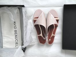 NEU David Beauciel Leder Sandalen 37