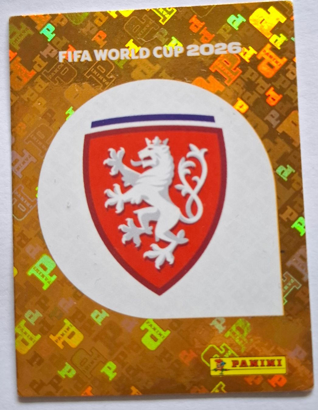 Panini Carte collezionabili: WM 2026 Paninibild Nr. CZE1 – Nuovo e nell'imballaggio originale da Rotkreuz venduto da keerthdi