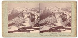 Stereo-Fotografie Grindelwald, Blick nac