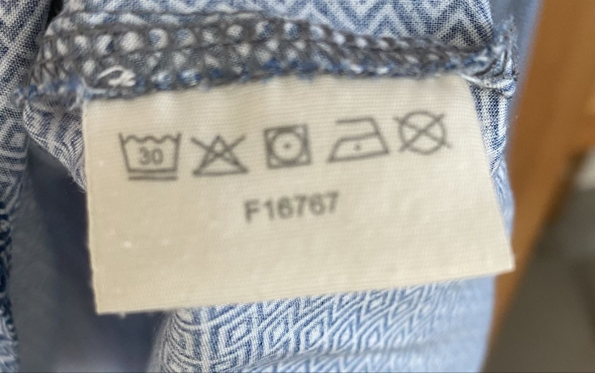 Nile Blusen: Bluse NILE 100% Viskose blau Grösse S  – Gebraucht aus Ettenhausen TG von Rainbow71 4